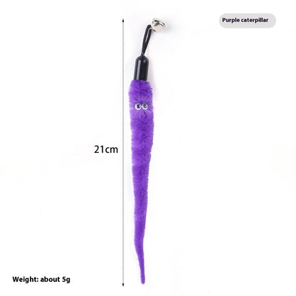 Three-section telescopic cat stick