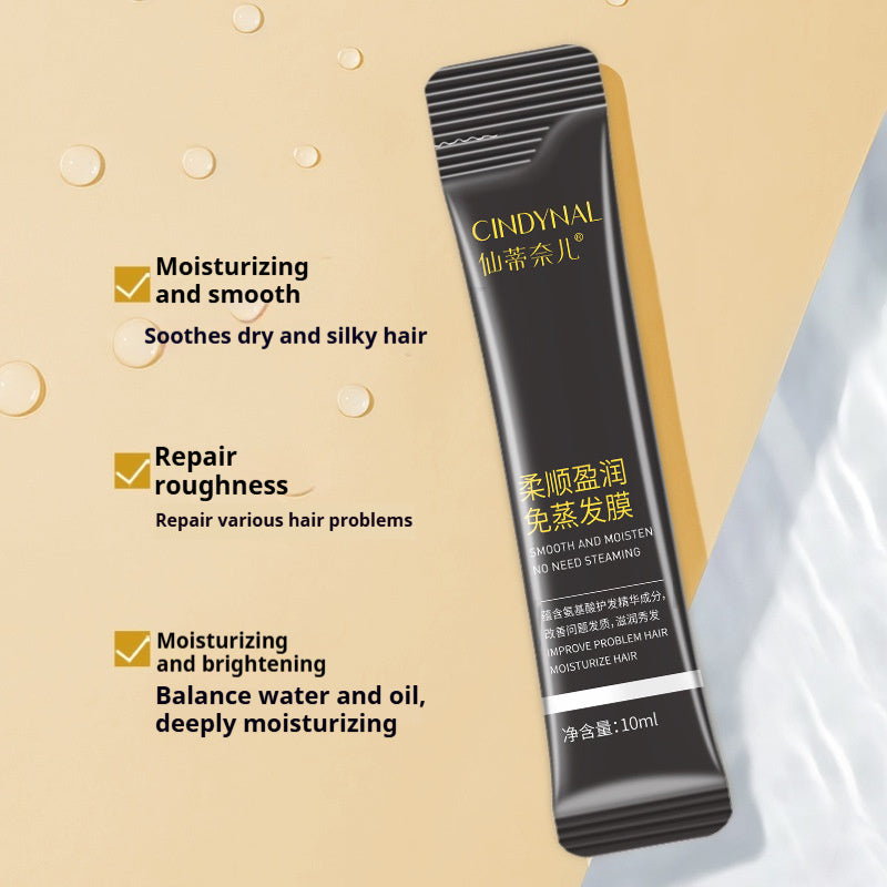 Peach Hyaluronic Acid Hair Mask Non-Steamed Conditioner