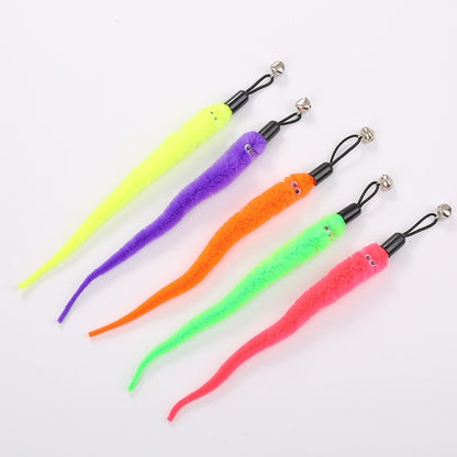 Three-section telescopic cat stick