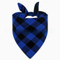 Wan Christmas Pet Triangle Plaid