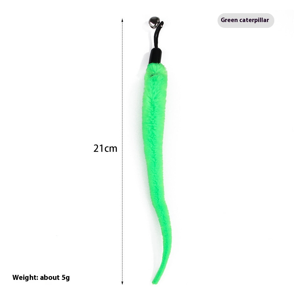Three-section telescopic cat stick