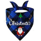 Wan Christmas Pet Triangle Plaid