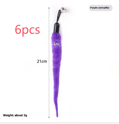 Three-section telescopic cat stick